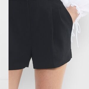 Aritzia Black High Waist Shorts